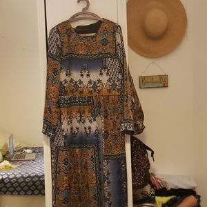Zara long mazi dress L